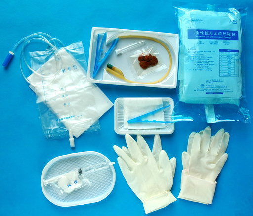 The disposable sterile Catheterization set